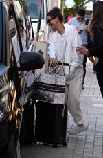 NINA DOBREV Leaves Her Hotel in Thessaloniki 05/13/2022