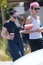 NOAY CYRUS Out with Her New Boyfriend in Los Angeles 05/16/2022