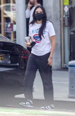 NOOR ALFALLAH Out for Lunch with Her Mom at Le Pain Quotidien in Beverly Hills 05/16/2022