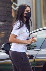 NOOR ALFALLAH Out for Lunch with Her Mom at Le Pain Quotidien in Beverly Hills 05/16/2022