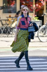 OLIVIA PALERMO Out and About in New York 05/12/2022