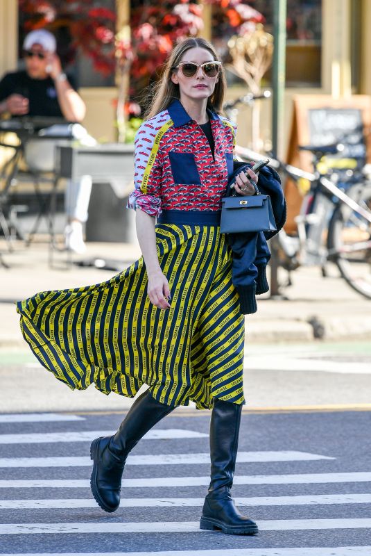 OLIVIA PALERMO Out and About in New York 05/12/2022