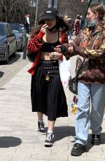 OLIVIA RODRIGO Out Shopping in Toronto 04/30/2022