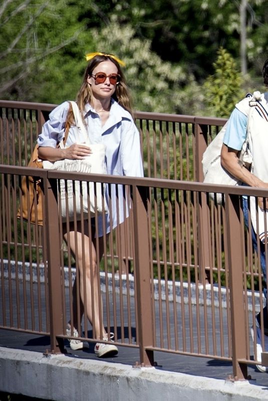OLIVIA WILDE and Harry Styles Out Visiting a Small Village in Italy 05/11/2022