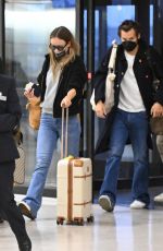 OLIVIA WILDE at Newark Airport 05/21/2022