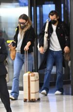 OLIVIA WILDE at Newark Airport 05/21/2022