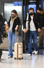 OLIVIA WILDE at Newark Airport 05/21/2022