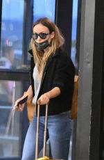 OLIVIA WILDE at Newark Airport 05/21/2022