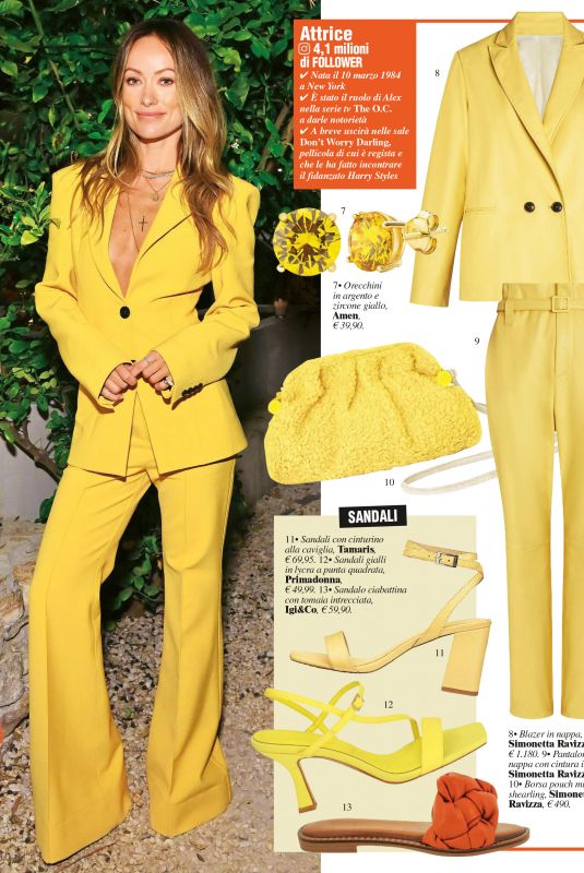 OLIVIA WILDE in Chi Magazine, Italy May 2022