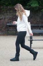 OLIVIA WILDE Out and About in Hampstead 05/25/2022