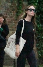 OLIVIA WILDE Out and About in London 05/04/2022