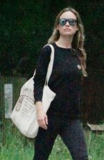 OLIVIA WILDE Out and About in London 05/04/2022
