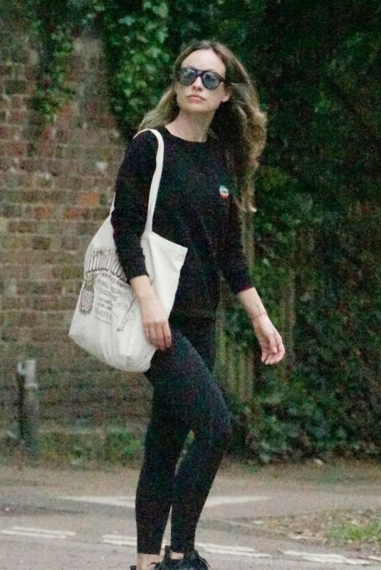 OLIVIA WILDE Out and About in London 05/04/2022