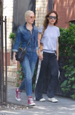 OLIVIA WILDE Out with a Friend in New York 05/20/2022