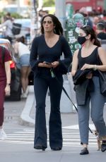 PADMA LAKSHMI Out with Her Dog in New York 05/17/2022
