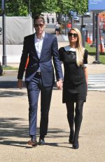 PARIS HILTON and Carter Reum at a Protest on Capitol Hill in Washington DC 05/11/2022