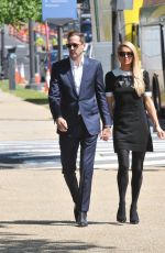 PARIS HILTON and Carter Reum at a Protest on Capitol Hill in Washington DC 05/11/2022
