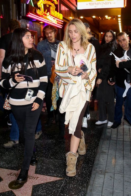 PARIS JACKSON Leaves Pantages Theater in Hollywood 05/07/2022