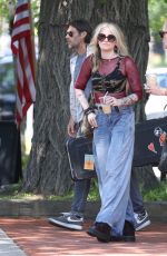 PARIS JACKSON Out with Her Bandmates in Hamptons 05/30/2022