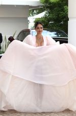 PATRICIA CONTRERAS Leaves Hotel Martinez in Cannes 05/22/2022