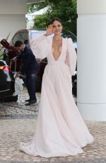 PATRICIA CONTRERAS Leaves Hotel Martinez in Cannes 05/22/2022