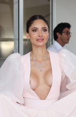 PATRICIA CONTRERAS Leaves Hotel Martinez in Cannes 05/22/2022
