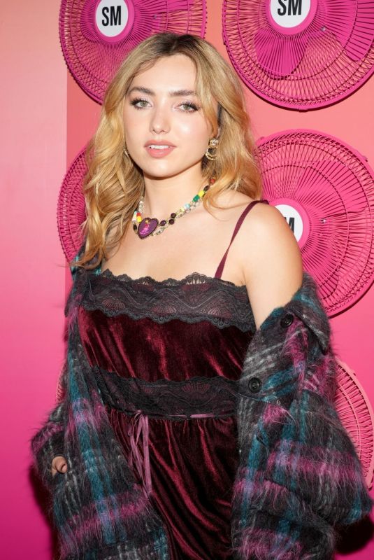 PEYTON LIST at Steve Madden Summer Vibe Check Launch in New York 05/11/2022