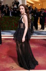 PHOEBE DYNEVOR at Met Gala Celebrating In America: An Anthology of Fashion in New York 05/02/2022