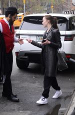 PHOEBE DYNEVOR Leaves Bowery Hotel in New York 05/04/2022