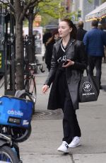 PHOEBE DYNEVOR Leaves Bowery Hotel in New York 05/04/2022