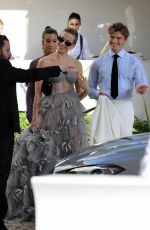 PIXIE LOTT Leaves Hotel Martinez in Cannes 05/5/2022