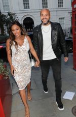 Pregnant ALEXANDRA BURKE Out in London 05/12/2022