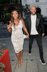 Pregnant ALEXANDRA BURKE Out in London 05/12/2022