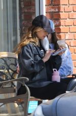 Pregnant KATHERINE and CHRISTINA SCHWARZENEGGER Out for Breakfast in Pacific Palisades 05/09/2022