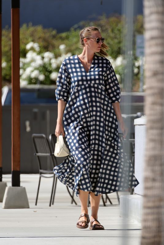 Pregnant MARIA SHARAPOVA Out in Los Angeles 05/12/2022