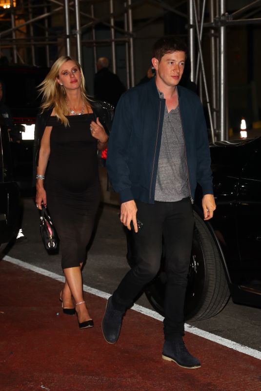 Pregnant NICKY HILTON and James Rothschild Night Out in New York 04/30/2022