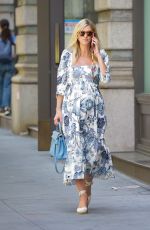 Pregnant NICKY HILTON Out in New York 05/12/2022