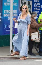 Pregnant NICKY HILTON Out with Her Dog in New York 05/05/2022