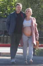 Pregnant SHARNA BURGESS and Brian Austin Green Out in Malibu 05/16/2022