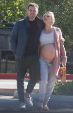 Pregnant SHARNA BURGESS and Brian Austin Green Out in Malibu 05/16/2022