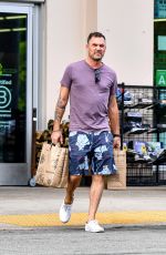 Pregnant SHARNA BURGESS and Brian Austin Green Shopping at Erewhon in Calabasas 04/28/2022