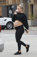 Pregnant SHARNA BURGESS and Brian Austin Out in Malibu 05/18/2022