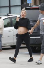 Pregnant SHARNA BURGESS and Brian Austin Out in Malibu 05/18/2022