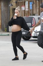 Pregnant SHARNA BURGESS and Brian Austin Out in Malibu 05/18/2022