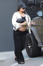 Pregnant SHAY MITCHELL Leaves Dermatologist Office in Beverly Hills 05/12/2022