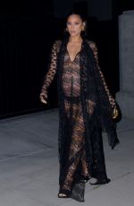 Pregnant SHAY MITCHELL Night Out in West Hollywood 05/08/2022