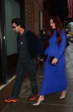 Pregnant SOPHIE TURNER and Joe Jonas Arrives at Greenwich Hotel in New York 05/06/2022