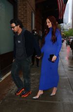 Pregnant SOPHIE TURNER and Joe Jonas Arrives at Greenwich Hotel in New York 05/06/2022