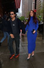 Pregnant SOPHIE TURNER and Joe Jonas Arrives at Greenwich Hotel in New York 05/06/2022