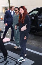 Pregnant SOPHIE TURNER and Joe Jonas Arrives Out in New York 055/02/2022